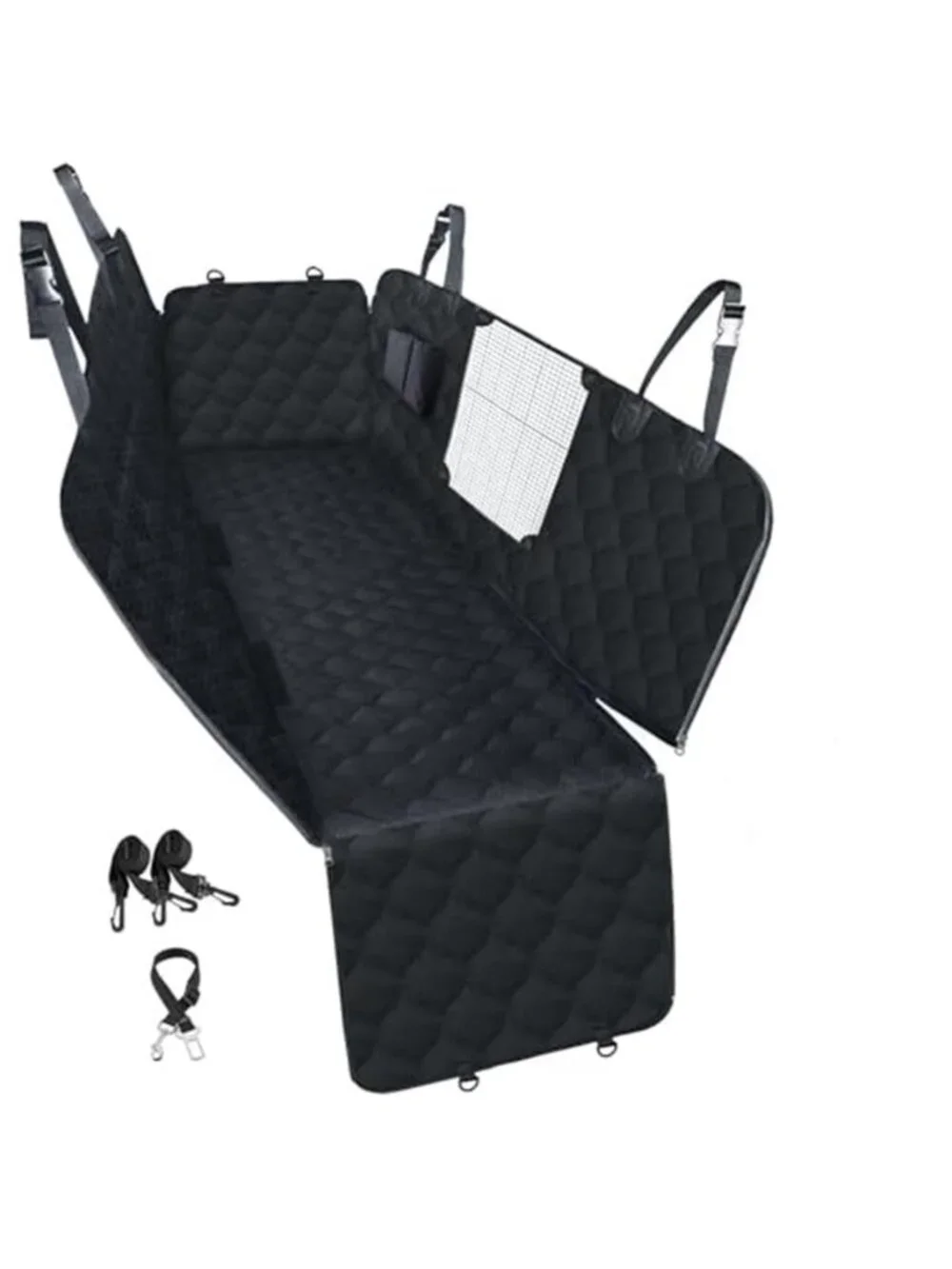 Dog Car Seat Cover for Back Seat Waterproof Dog Hammock for Pets